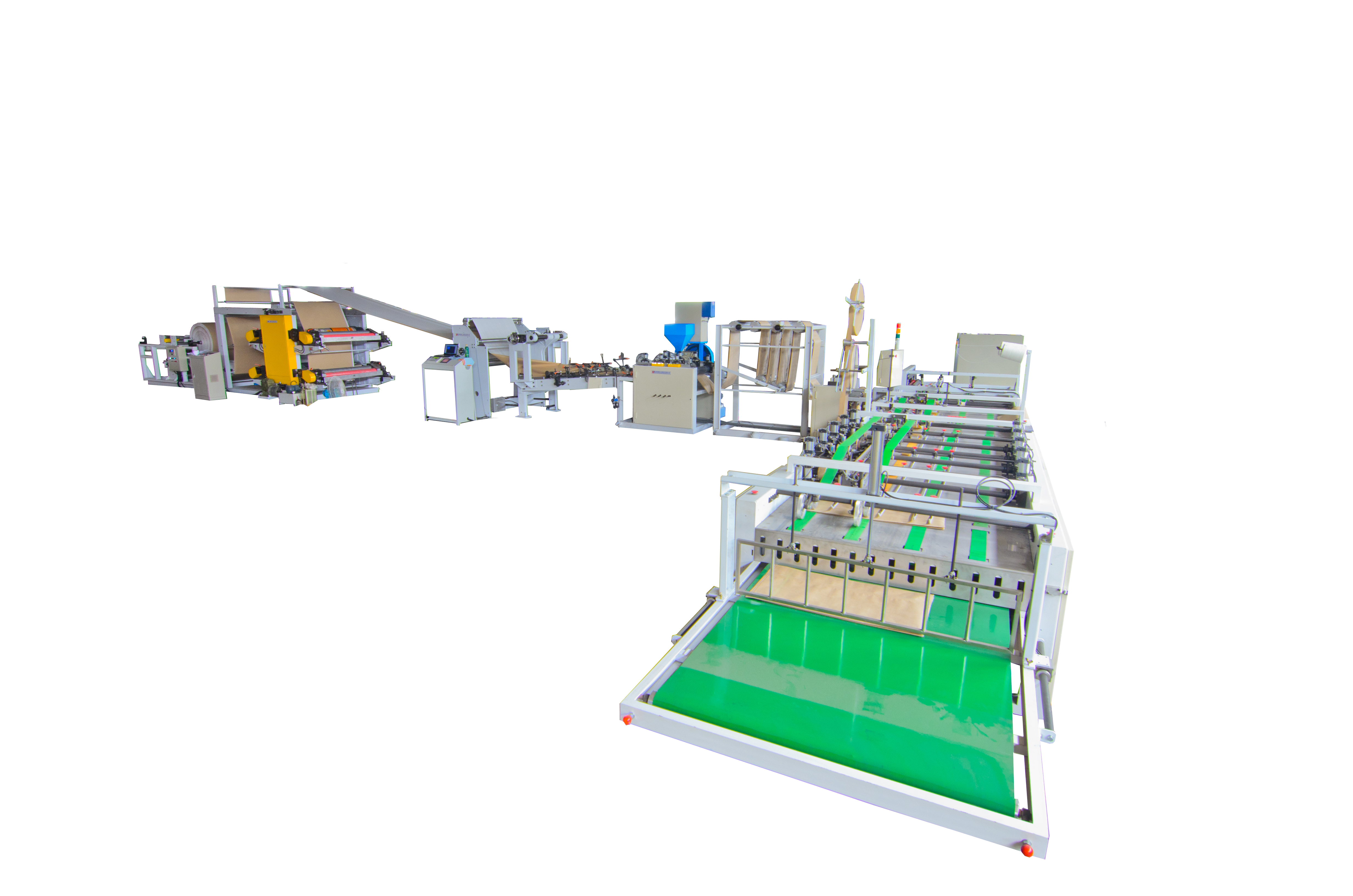 Automatic Printing-Tubing-Cutting-Sewing-Overtape Convention Line